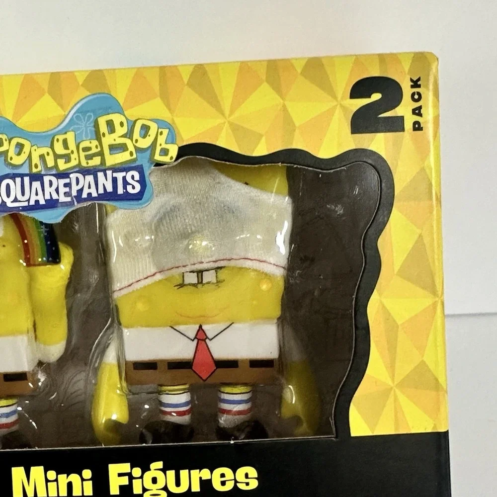 SpongeBob SquarePants Vinyl Mini Figures 2 Pack Imaginaaation Underpants